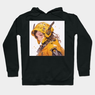 Anime Mech Girl Hoodie